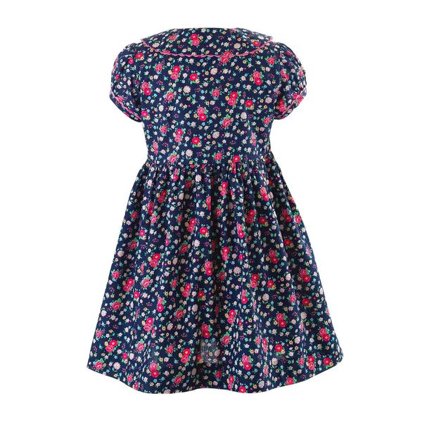 Сукня FLORAL BUTTON-FRONT Rachel Riley RRHCGDR06NA -NVY фото