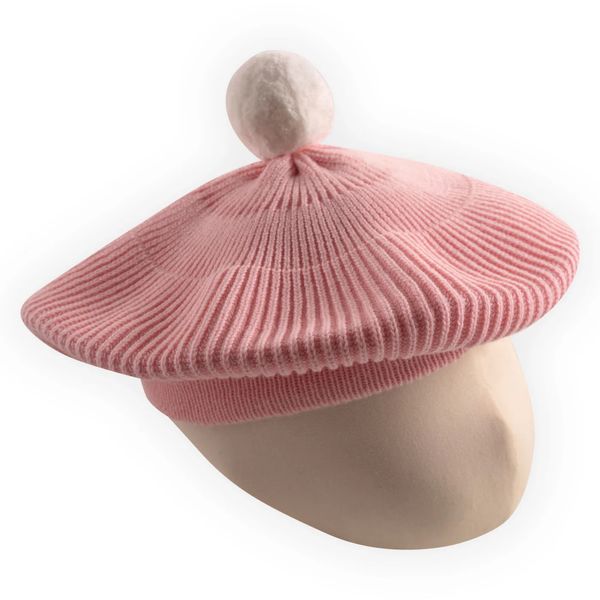 Берет Pom Pom Beret Rachel Riley  GHA03PKABK-PNK фото