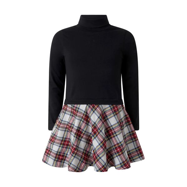 Сукня трикотажна PLAID TURTLE NECK Rachel Riley GDR675MUAAY-LPR фото