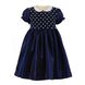 Святкова сукня для дівчинки TAFFETA SMOCKED Rachel Riley GDR397NAABX-NVY фото 1